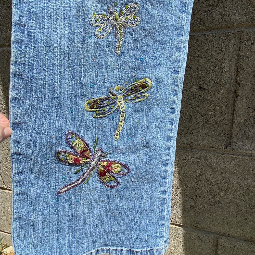 DANIEL Original Design Dragonfly Denim Jeans 11/12 - Picture 7 of 11
